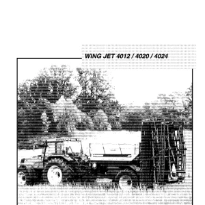 Overum Wingjet 4012 4020 4024 2005 Parts Manual
