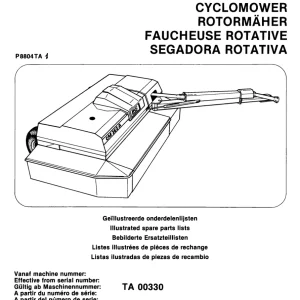 PZ Zweegers Cm265A Parts Manual