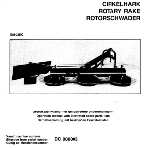 PZ Zweegers Cz450 Parts Manual