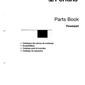 Perkins Pekrins 4008Tag2A Operators Manual