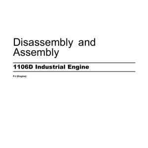 Perkins 1106D Service Manual