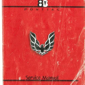 Pontiac Firebird 1988 Service Manual