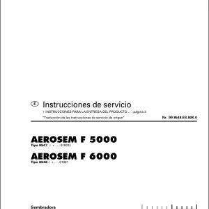 Pottinger Aerosem F 5000 6000 Service Manual