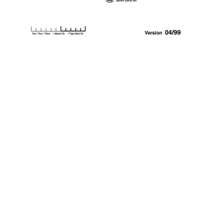 Pottinger Cat 170 Economy Parts Manual
