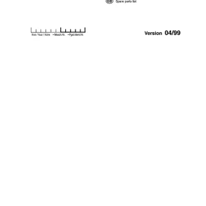Pottinger Cat 190 Economy Parts Manual