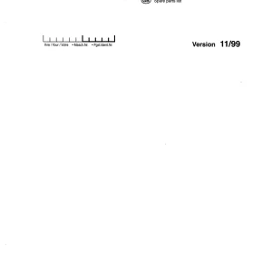 Pottinger Cat Disc 17 Parts Manual