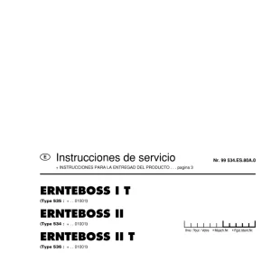 Pottinger Ernteboss It Ii Iit Service Manual