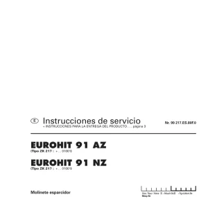 Pottinger Eurohit 91 Az Nz Service Manual