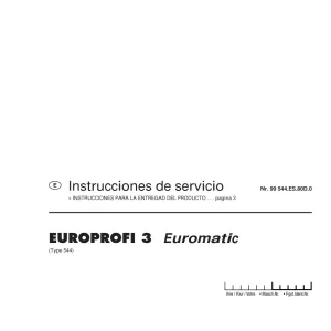 Pottinger Europrofi 3 Euromatic Service Manual