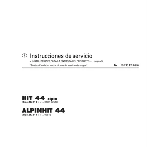 Pottinger 44 Alpinhit 44 Service Manual