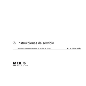 Pottinger Mex 5 Service Manual