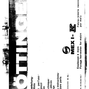 Pottinger Mex 1K Parts Manual