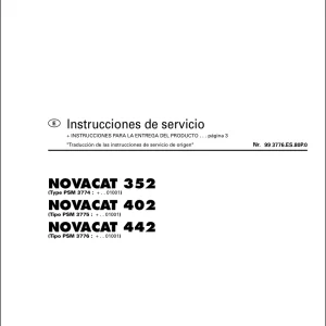 Pottinger Novacat 352 402 442 Service Manual