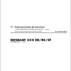 Pottinger Novacat 352 Ed Rc Cf Service Manual