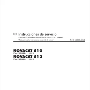 Pottinger Novacat S10 S12 Service Manual