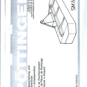 Pottinger Sm Iv F Parts Manual
