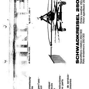 Pottinger Schwadkreisel 250 300 Parts Manual