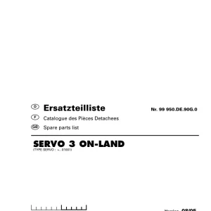 Pottinger Iii Onland Parts Manual