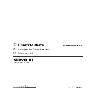 Pottinger Vi Parts Manual