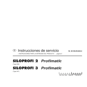 Pottinger Siloprofi 2 3 Profimatic Service Manual