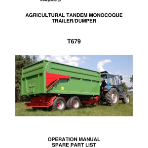 Pronar T679 Parts Manual