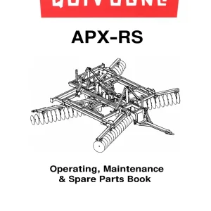Quivogne Apx Rs Parts Manual