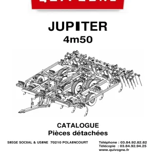 Quivogne Jupiter 4M50 2009 Parts Manual