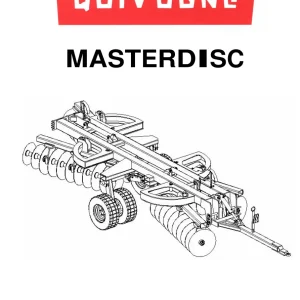 Quivogne Masterdisc Parts Manual