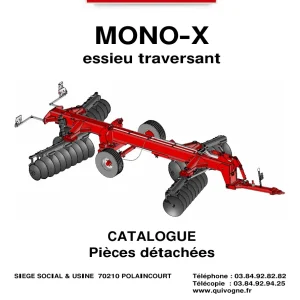 Quivogne X 2010 Parts Manual