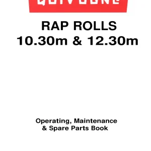 Quivogne Rolls Parts Manual