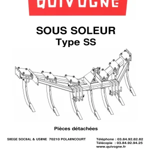 Quivogne Ss 2008 Parts Manual
