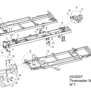 Quivogne Tinemaster 56 66 6 23 2007 Parts Manual