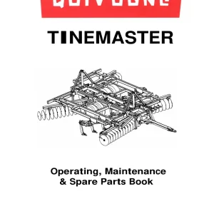 Quivogne Tinemaster Parts Manual