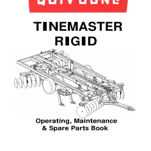 Quivogne Tinemaster Parts Manual