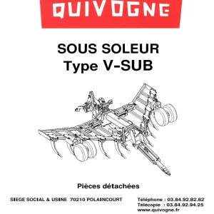 Quivogne V 2007 Parts Manual