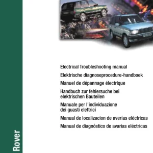 Range Rover Rr P38 1997 Service Manual