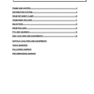 Rau Advansem 2001 Parts Manual