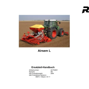Rau Airsem L 2004 Parts Manual