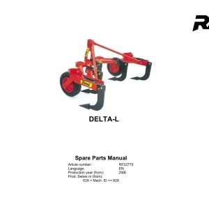 Rau Delta L 2000 Parts Manual