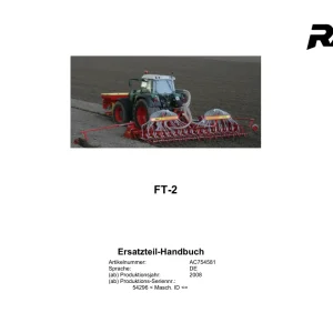 Rau Ft 2 2008 Parts Manual
