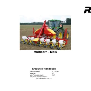 Rau Multicorn Mais 2007 Parts Manual