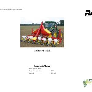 Rau Multicorn 2006 Parts Manual