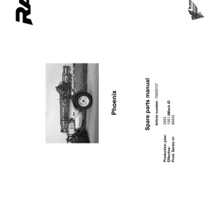 Rau Phoenix 2005 Parts Manual