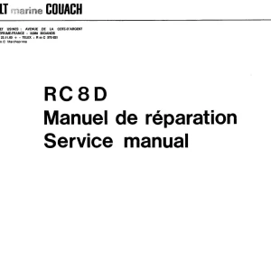 Hatz Renault Rc8D Service Manual