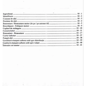Renault F8Q 636 Service Manual