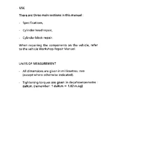 Renault G8T Service Manual