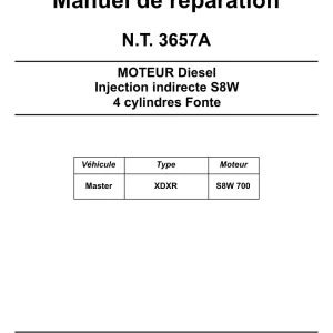 Renault S8W 2002 Service Manual