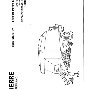 Rivierre Casalis Rivierre Greenland 8080 1994 Parts Manual