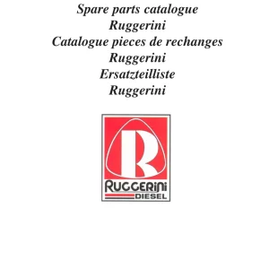Ruggerini Ry50 Ry70 Ry75 Ry103 Ry110 Parts Manual