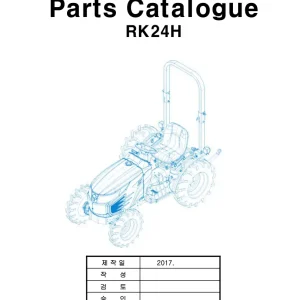 Branson King Rk24H 2017 Parts Manual